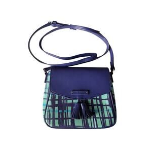 Vera Bradley Tassel Crossbody Bag Multicolor Deisgn Small Purse Adjustable Strap